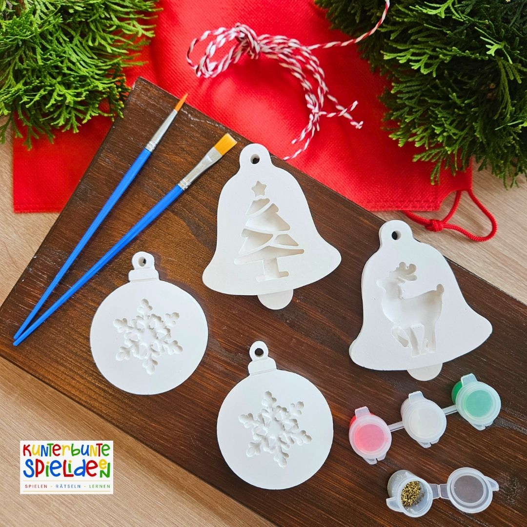 Weihnachtsfreude ohne Aufwand – Kreatives Weihnachts-Malset für DIY-Geschenke