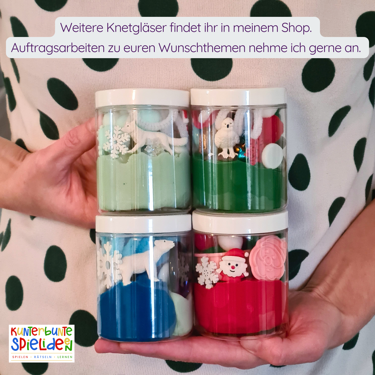 Knete Halloween Geschenk Sensory Play Hexe Kürbis Grusel Geschenk für Kinder Beschäftigungsspiel Beschäftigung Mitbringsel Knete im Glas mit losen Teilen Knetkit Knetset Geschenk Jungen Mädchen ab2 Jahren ab 3 Jahren ab 4 Jahren
