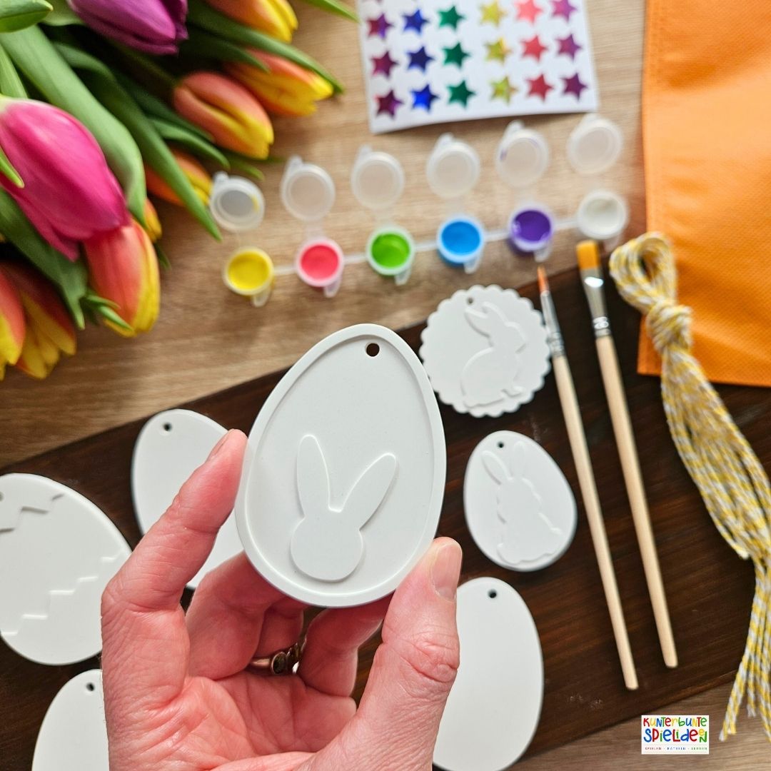 DIY Kreativset Bastelset mit Ostereier aus Keraflott