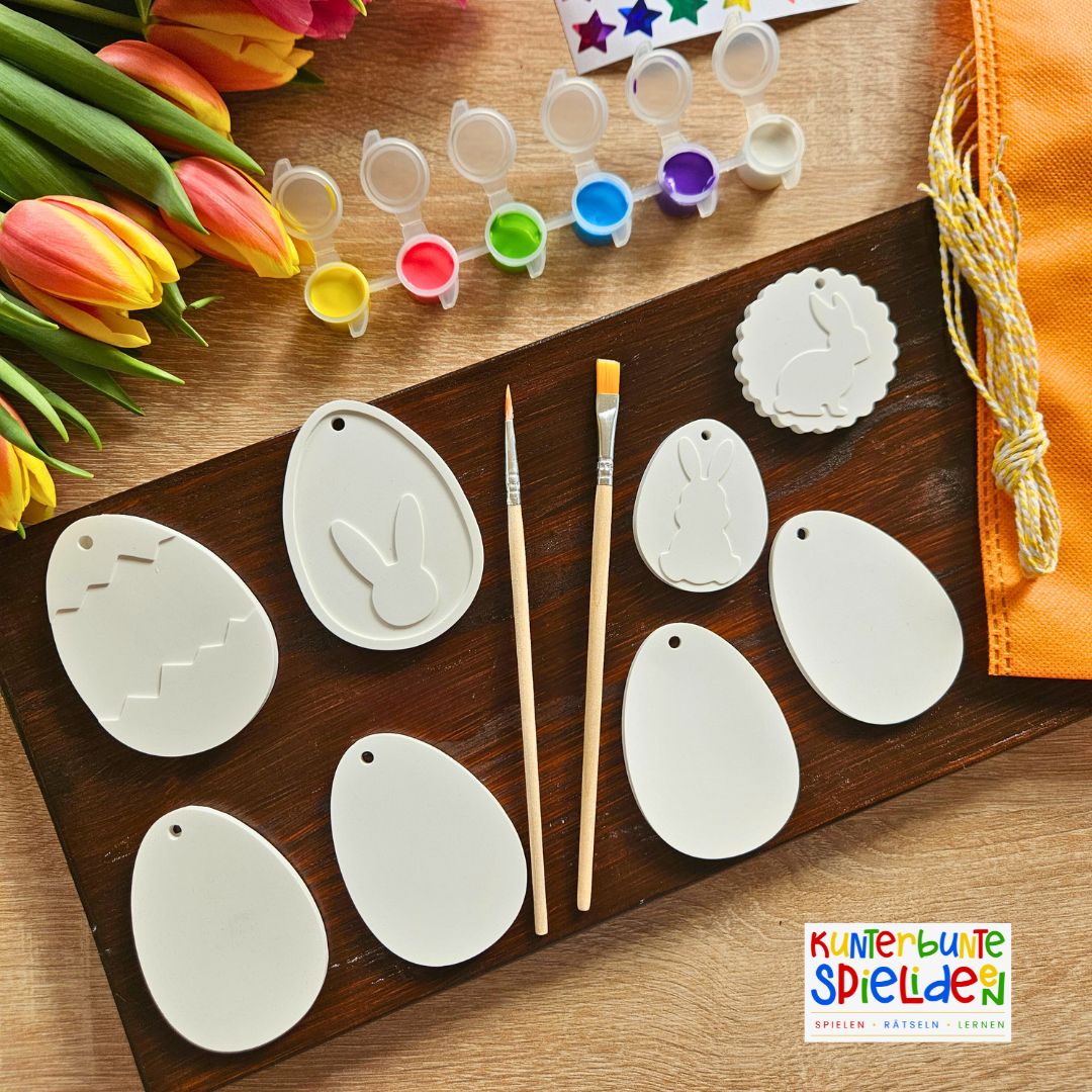 DIY Kreativset Bastelset mit Ostereier aus Keraflott