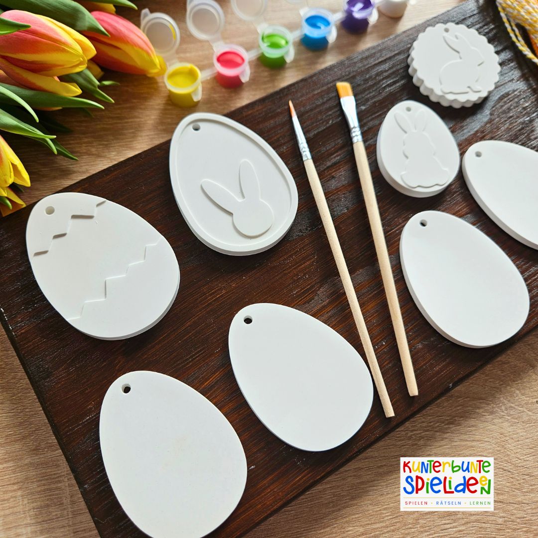DIY Kreativset Bastelset mit Ostereier aus Keraflott