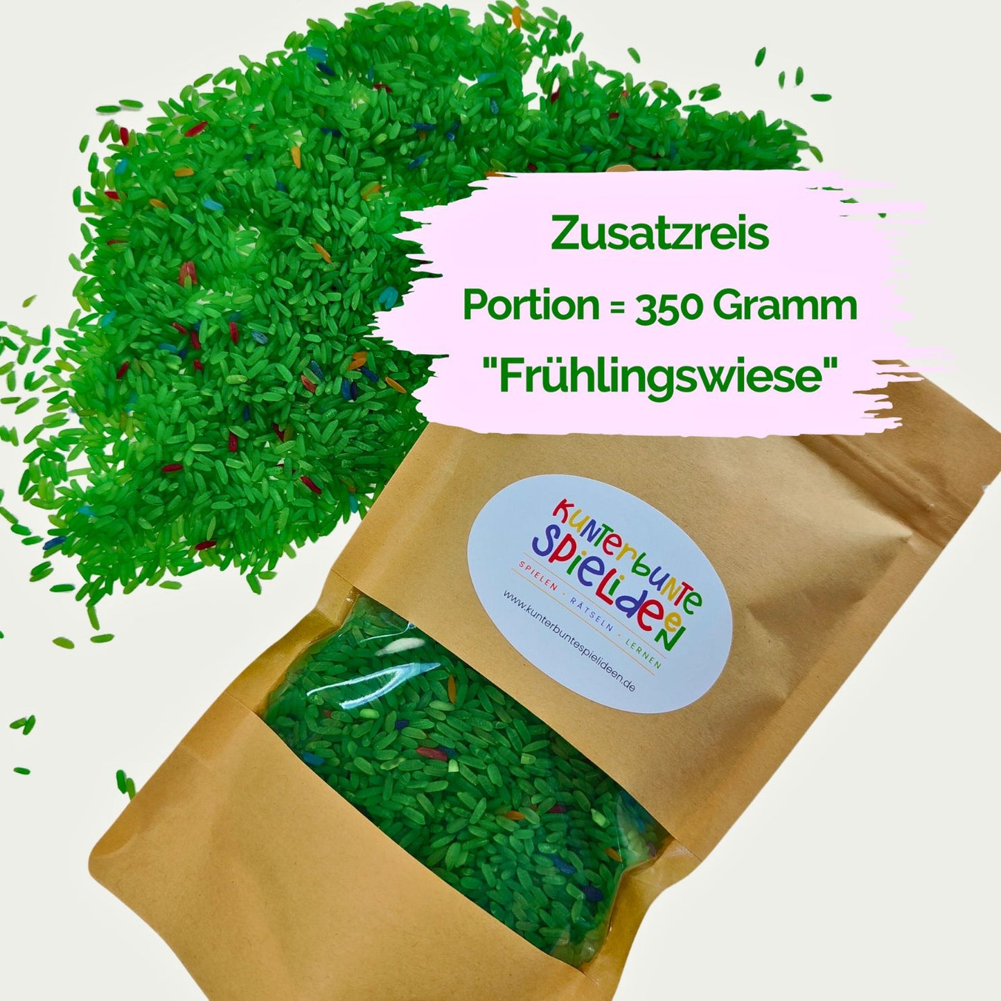 Sensory Play mit Sensorischen Reis