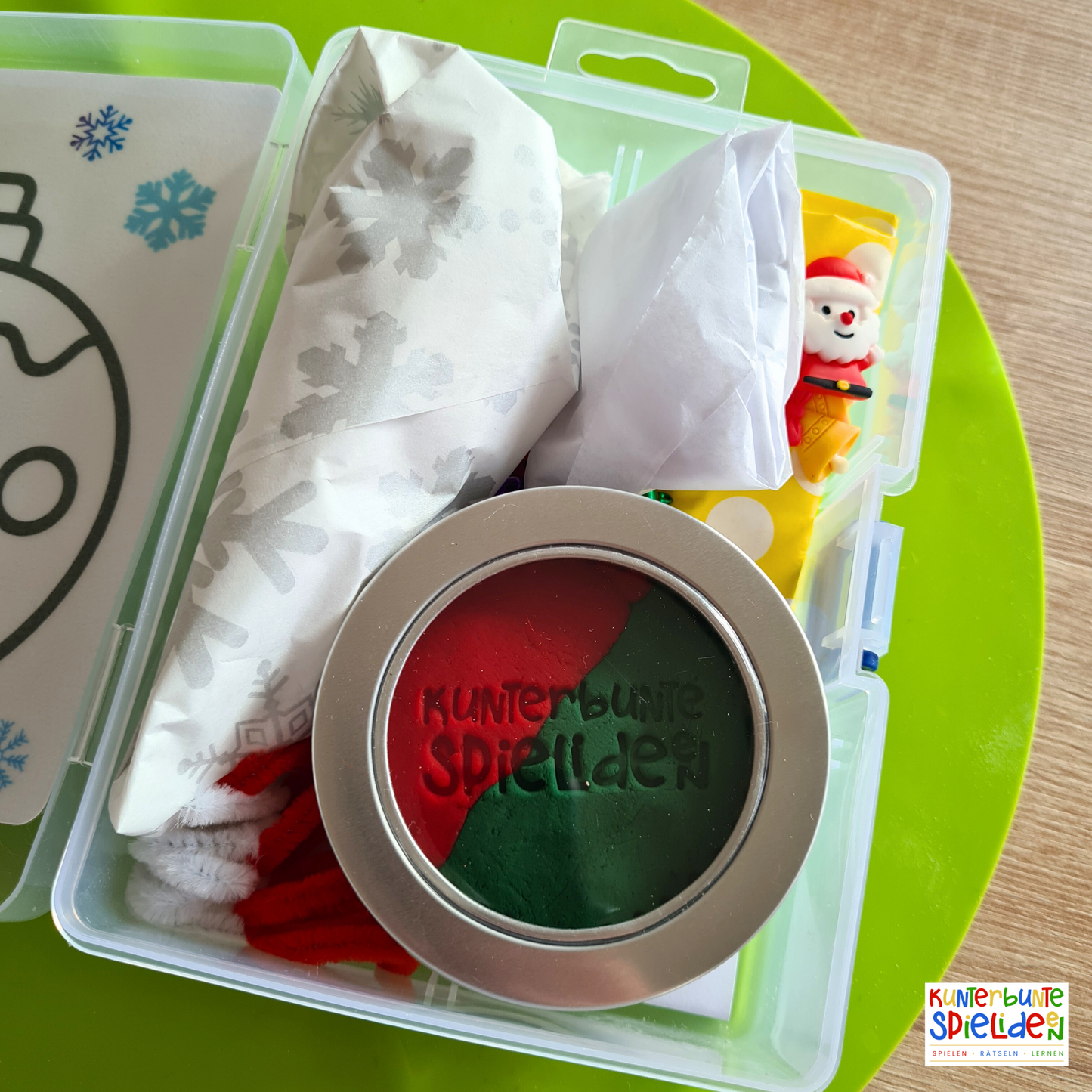 Weihnachten beschäftigung  Weihnachten  vegane Knete Geschenkset  Sensory Play Weihnachten  sensory Play  Sensorisches Spielzeug für Kleinkinder  Knetgläser vegane Knete handgemcht  Knetdosen  Kleines Geschenk Knetgläser  Kleines Geschenk