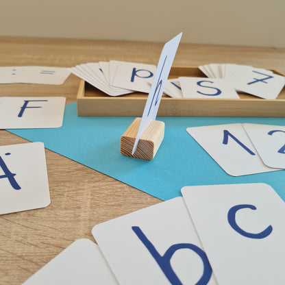 Buchstabenkarten Zahlenkarten in Grundschrifft für Einschulung und Erstleser Lernen des Alphabets, der Zahlen Schriftart deutsche Grundschrift mit schweizer ß Geschenk zur Einschulung, Schulanfang, Schultüte, für Vorschulkinder d, Montessori Material, Homeschooling,