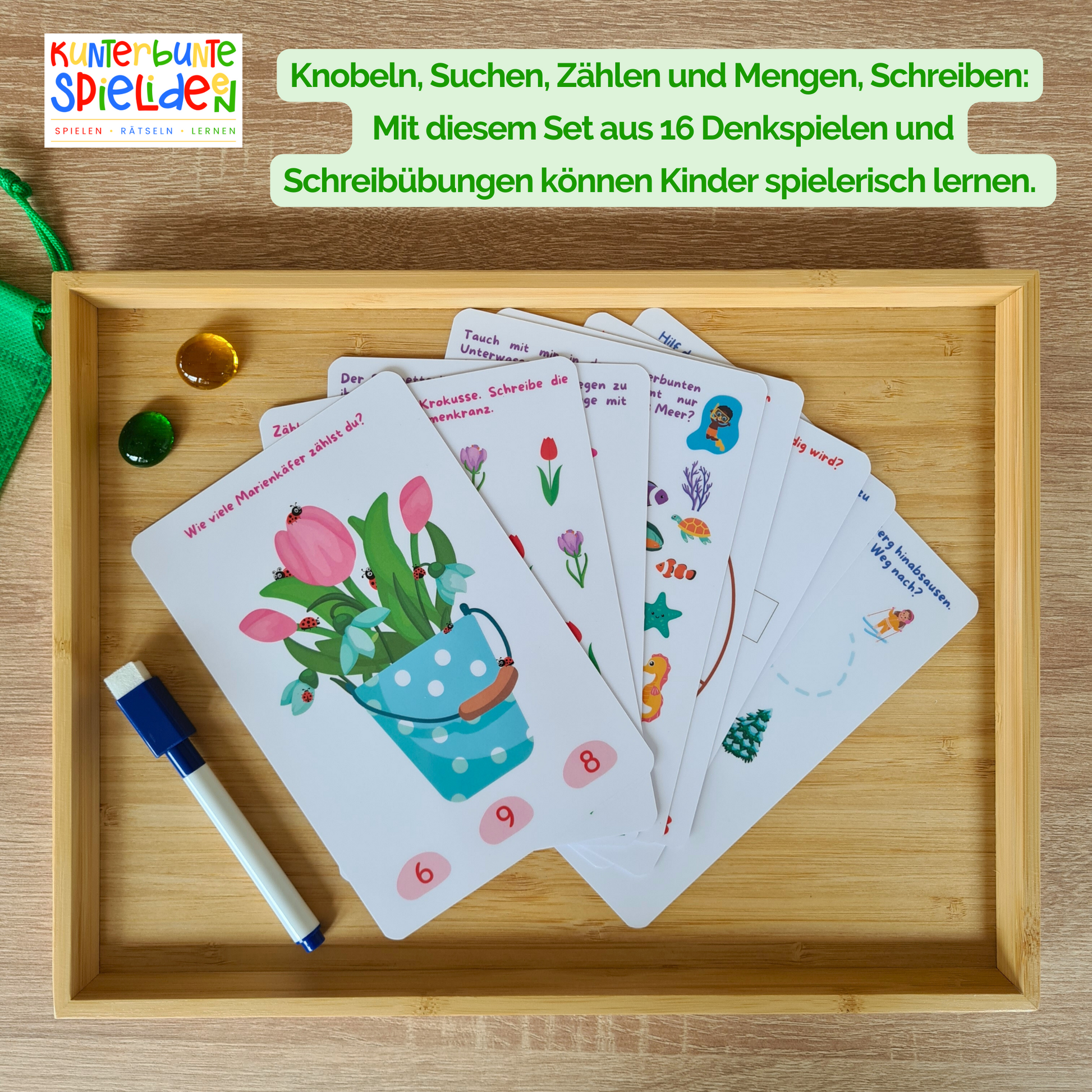 Lernkarten Jahreszeiten Vorschulkind Rätseln Mengenverständnis Kindergartenkinder kleines Geschenk Vorschule Kindergarten ab 3 Jahre Spielset Schreibübungen Geschenk Kindergarten Mitbringsel Beschäftigung Montessori Zuckertüte Geschwisterkind