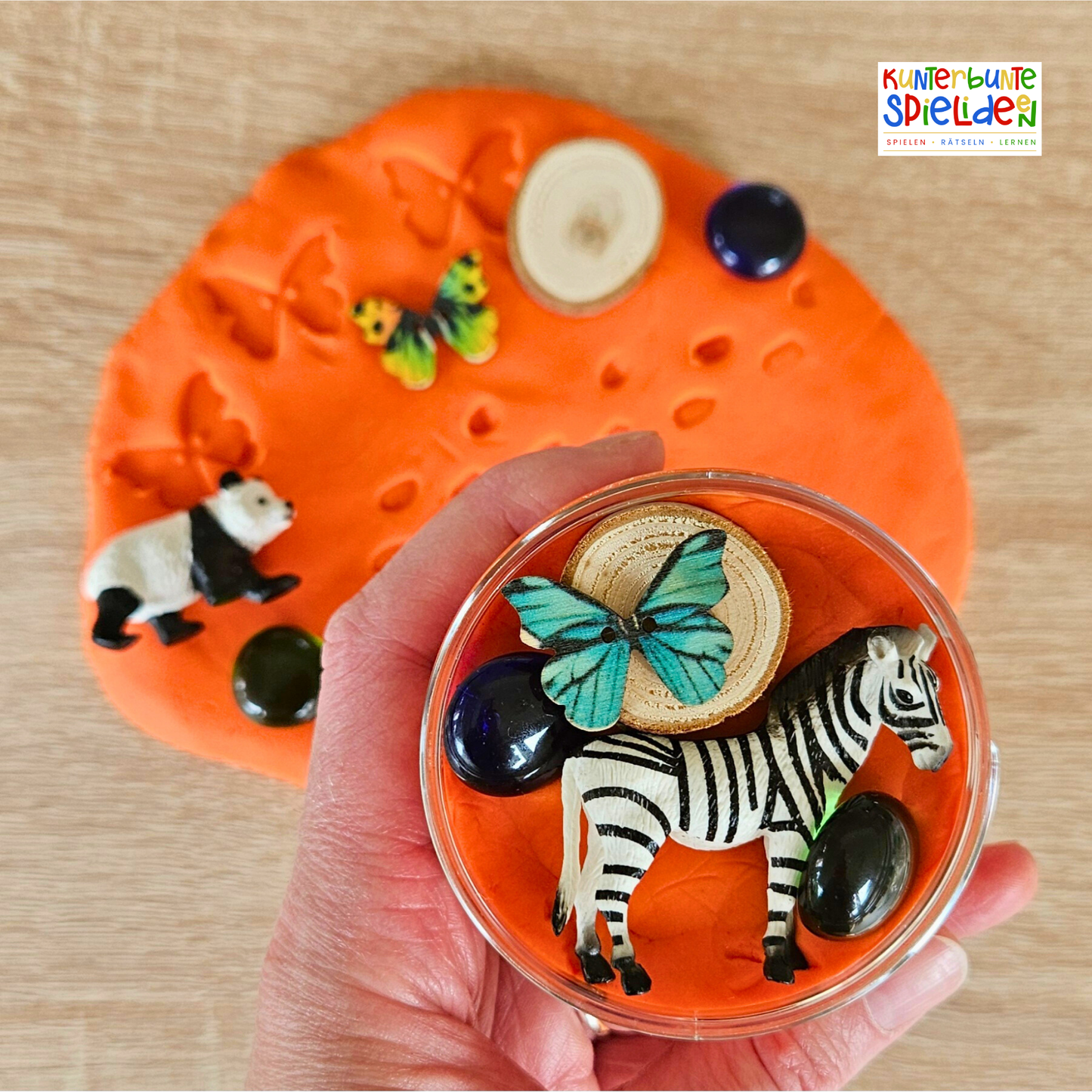 Kinder geburtstagsgeschenk Kindergeschenk Knetglas Wilde Tiere Knet set Bauernhof Sensory Play Play dough zubehör Gastgeschenke kinder knete Adventskalenderfüllung Weihnachtsgeschenk kinder Geschenke für jungen Geschenke für mädchen Geschenke für kinder