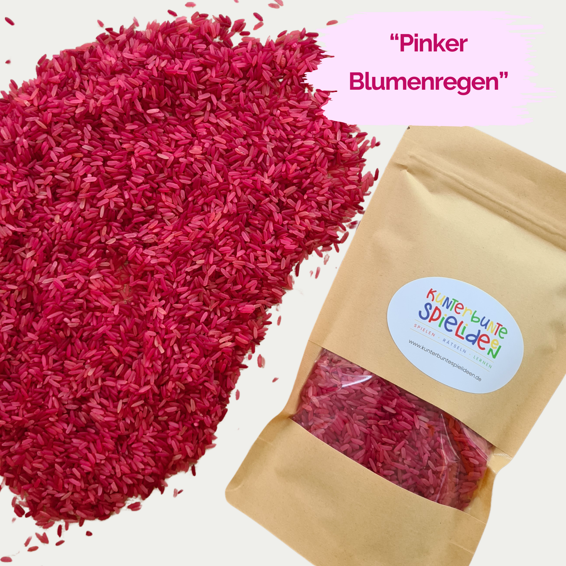 Sensory Play Sensorischer Reis Sinnesspiel Frühling Sommer Herbst Winter spielen mit Reis Geschenk Pädagogik Montessori Sensorische Spiele Geschenk für Kleinkinder Schüttspiele Geschenk