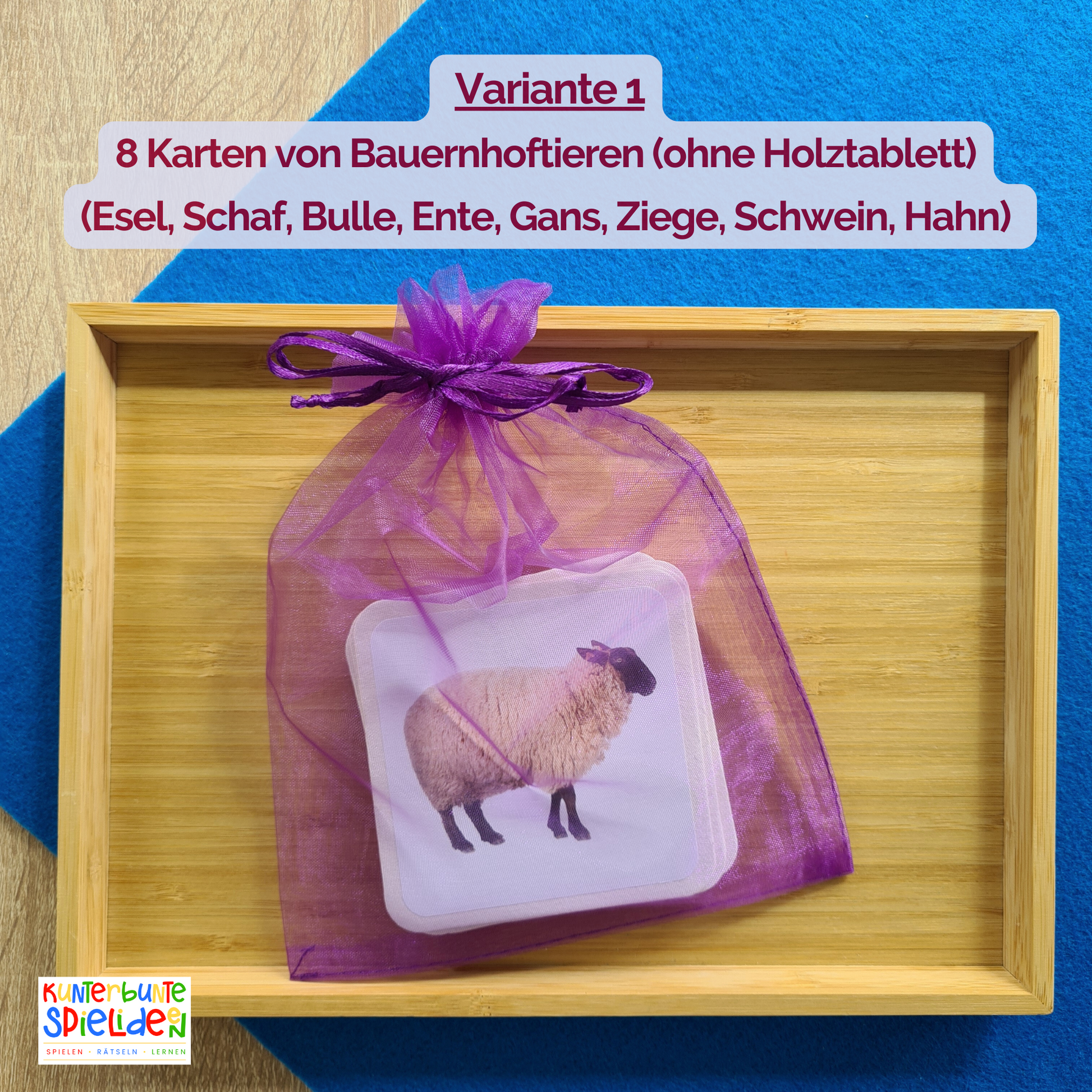 Zuordnungsspiel Bauernhoftiere Bauernhof Welche Tiere leben auf einem Bauernhof Geschenk Kleinkinder Montessori Spiel Tiere zuordnen Bauernhof Nutztiere kennenlernen Geschenk Tierfiguren Bauernhof Waldorf Geschenk Tierkarten Karten mit Tieren