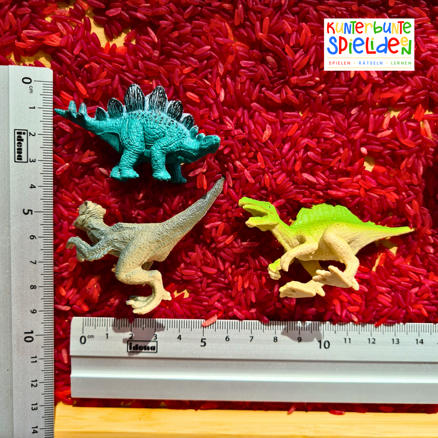 Dinosaurier Sensory Kit - Sensory Play Schüttspiele