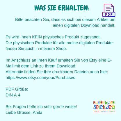 Arbeitsblätter Herbst für Kleinkinder "mein erstes Kreativheft Herbst"