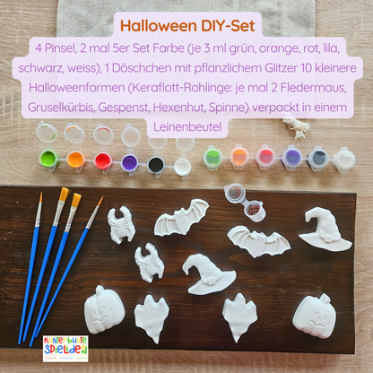 Halloween DIY Malset Crafternoon Beschäftigung mit Kindern