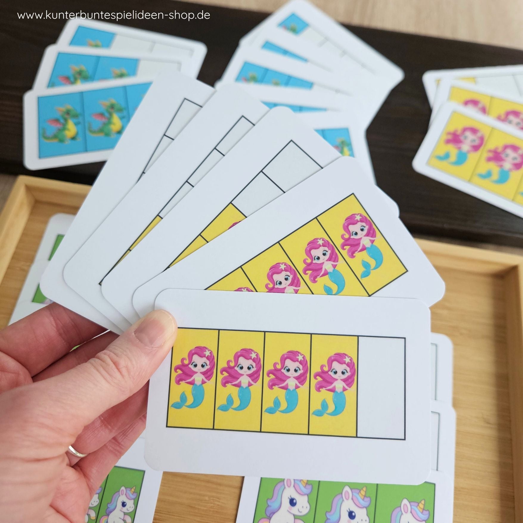 Frühfördermaterial Mengenverständnis bis 5 – Lernkarten für Kita, Kinderhaus und zu Hause