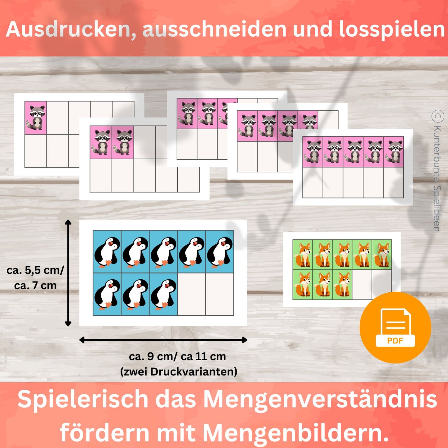 Mengenverständnis fördern für Vorschule und 1. Klasse – Blitzkarten Zehnerfeld 1–10 zum Ausdrucken, frühe Basis fürs Rechnen statt zählen, Mengenbilder stabil aufbauen