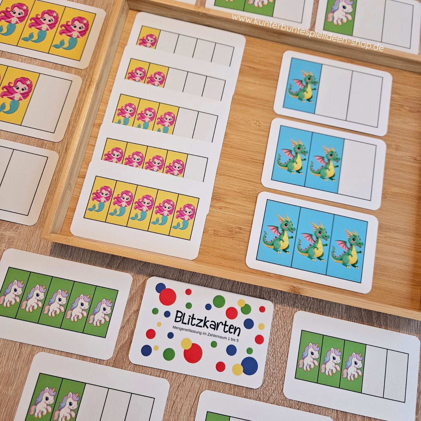 Mengenverständnis fördern mit Lernkarten – Mengen bis 5 erfassen und vergleichen im Kindergartenalter