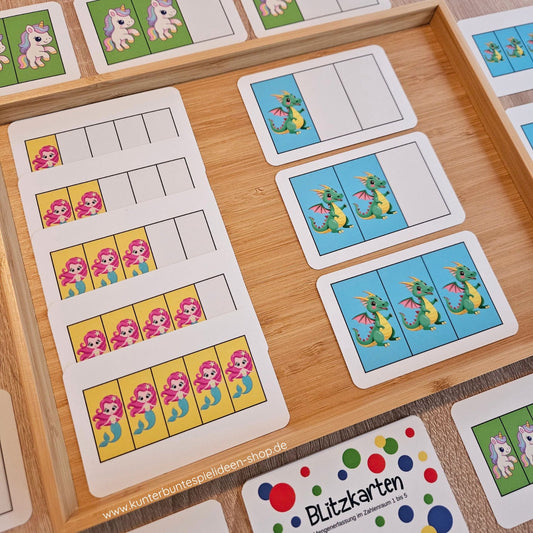 Mengenverständnis Spiele für Zuhause und Kita – Zahlenraum 1–5, Mengen größer kleiner sicher unterscheiden