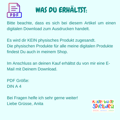 Fantasievolle und interaktive Wimmelbilder zum Herunterladen für Kinder ab 3 Jahren. Pädagogische Spiele, die kreatives Lernen fördern und Kinderunterhaltung bieten. Bildersuche  sofortdownload PDF