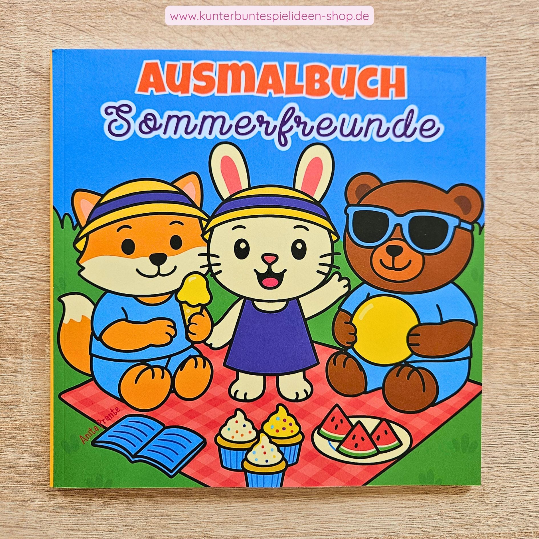 Ausmalbuch Sommer für Kinder ab 3 Jahren Ausmalbilder im Kawaii Stil niedliche Motive für den Sommer die Ferien Regentage schlechtwetterbeschäftigung