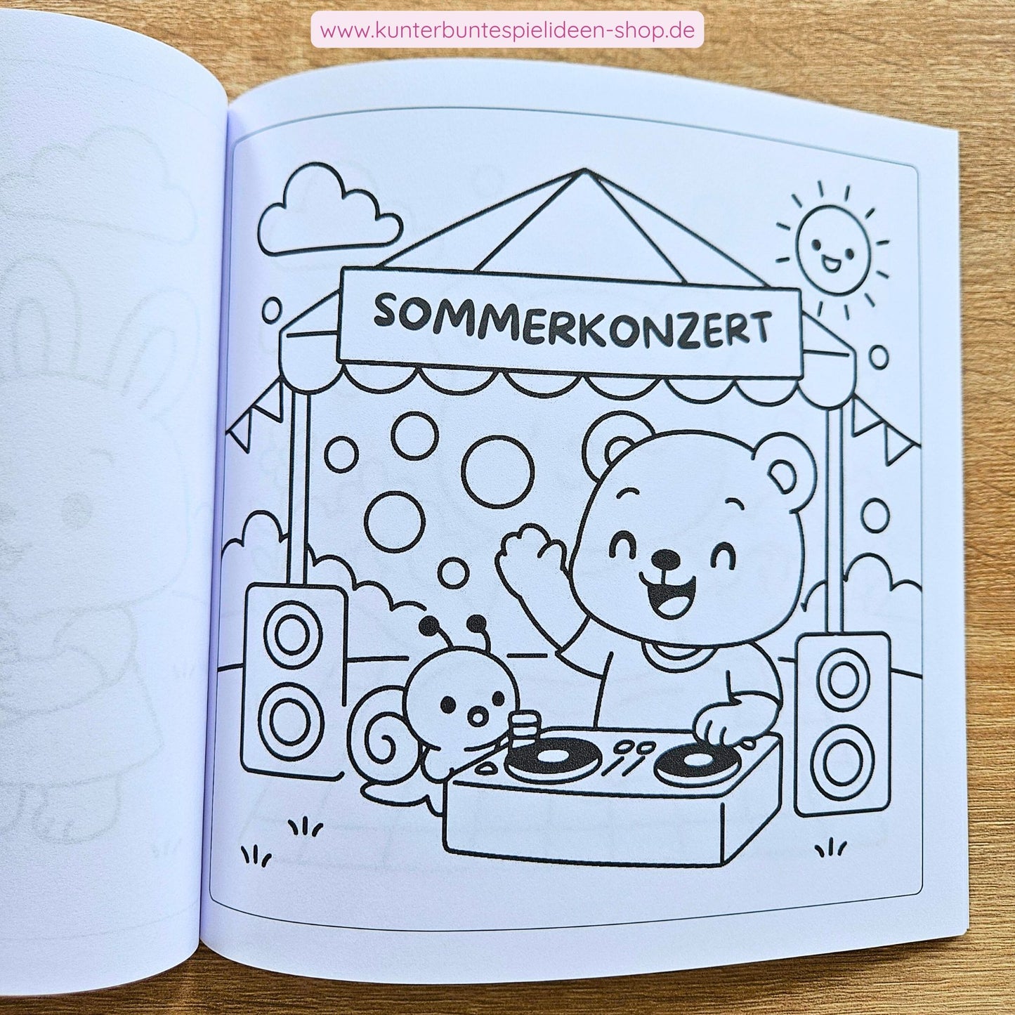Ausmalbuch Sommer für Kinder ab 3 Jahren Ausmalbilder im Kawaii Stil niedliche Motive für den Sommer die Ferien Regentage schlechtwetterbeschäftigung