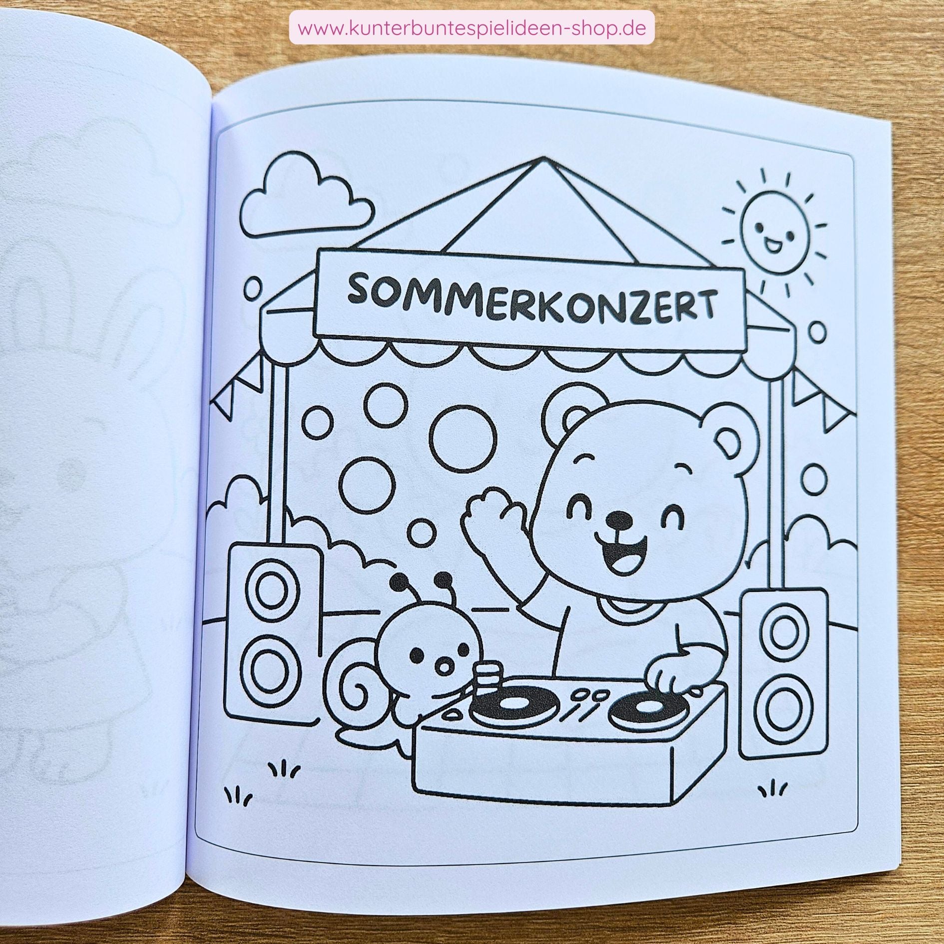 Ausmalbuch Sommer für Kinder ab 3 Jahren Ausmalbilder im Kawaii Stil niedliche Motive für den Sommer die Ferien Regentage schlechtwetterbeschäftigung