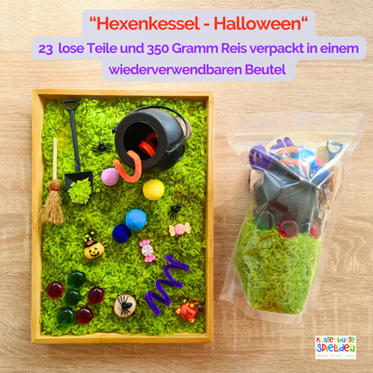 Sensory Play Halloween - Kleines Sensorik Spiel - Geschenk Kinder