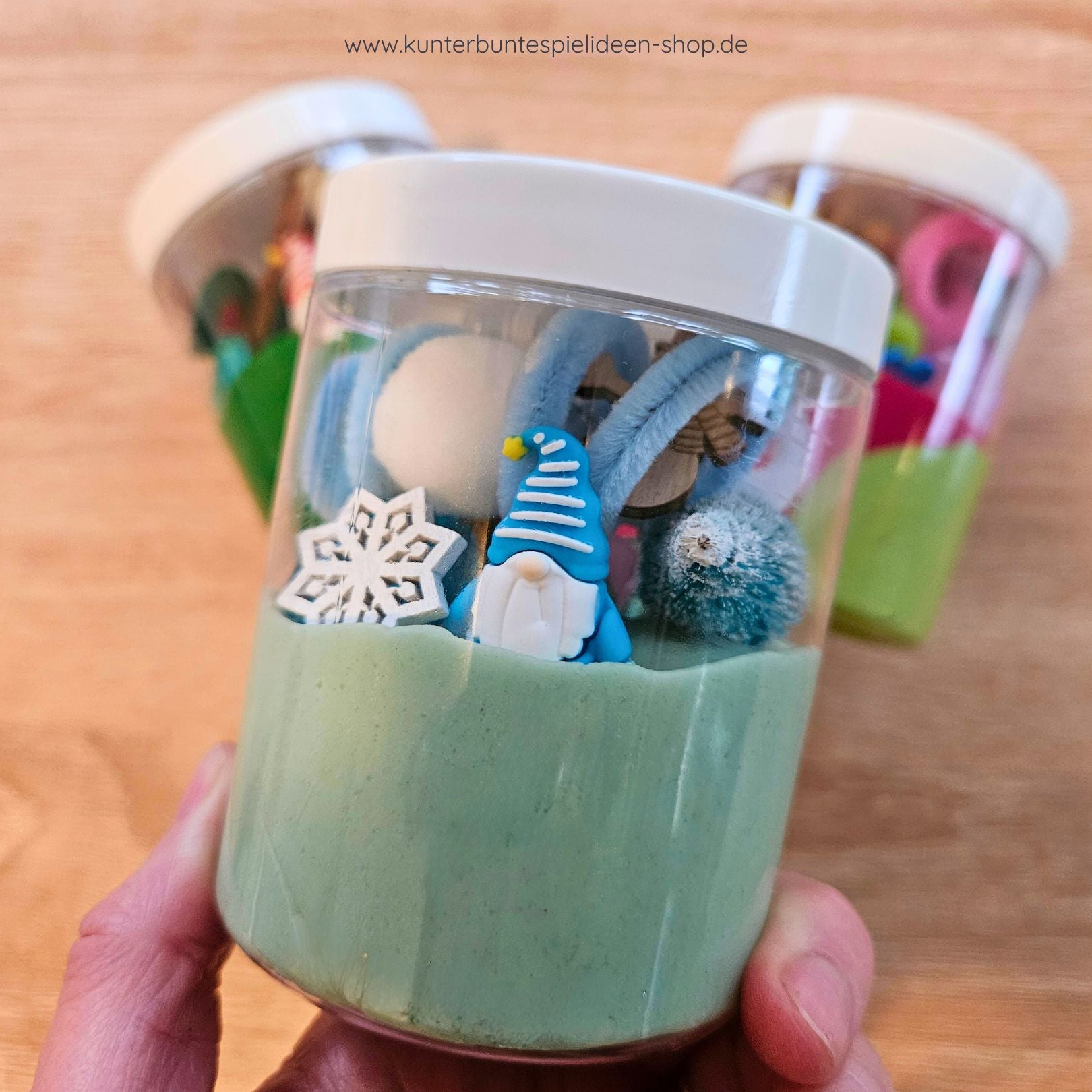 Für Zuhause, Kita und Grundschule: Wichteltür-Ritual leicht gemacht – ruhige Beschäftigung in der Winterzeit, fördert Fantasie und Feinmotorik, zuckerfrei.