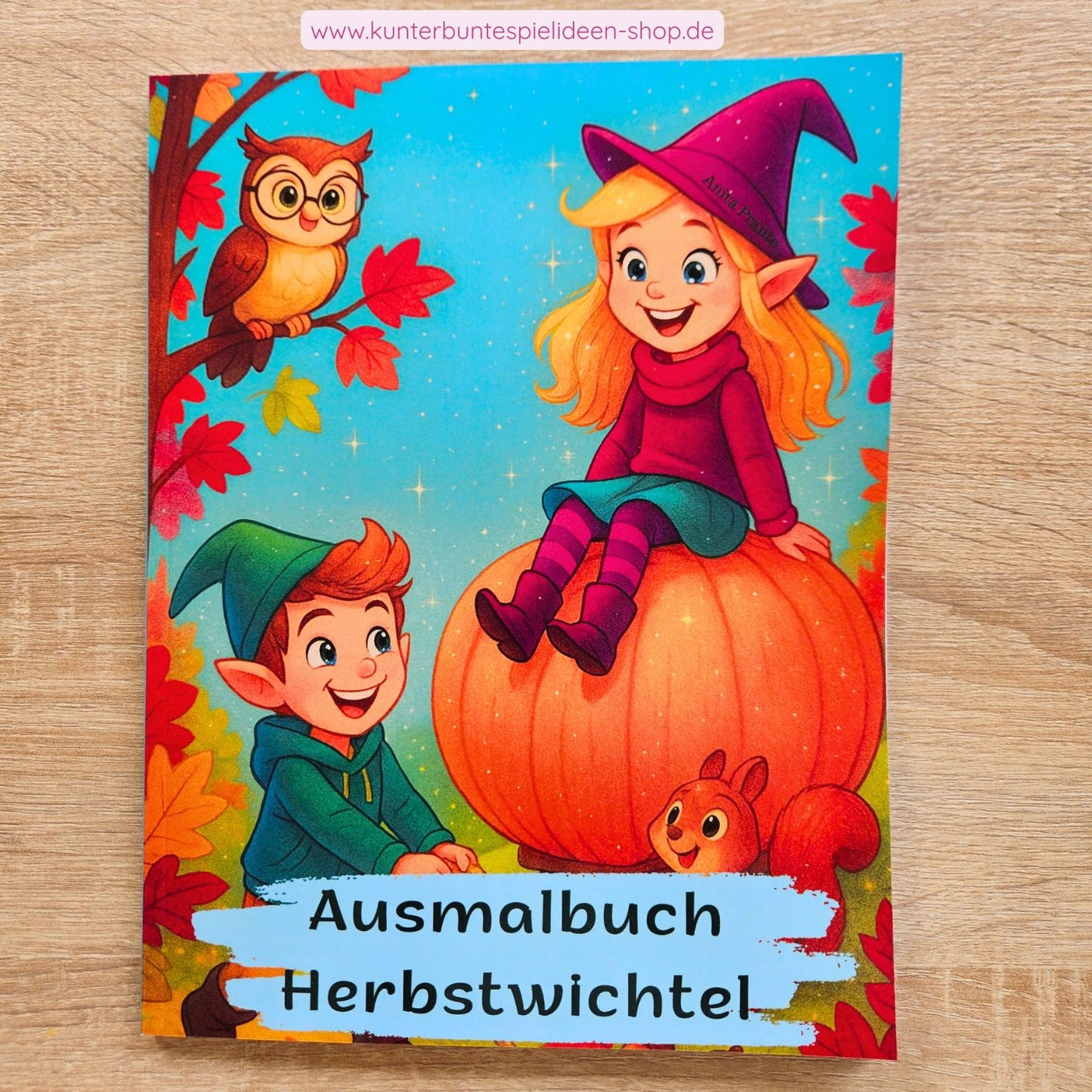 Wichtel Ausmalbuch Ausmalbilder für Herbstwichtel Was machen wichtel eigentlich im Herbst
