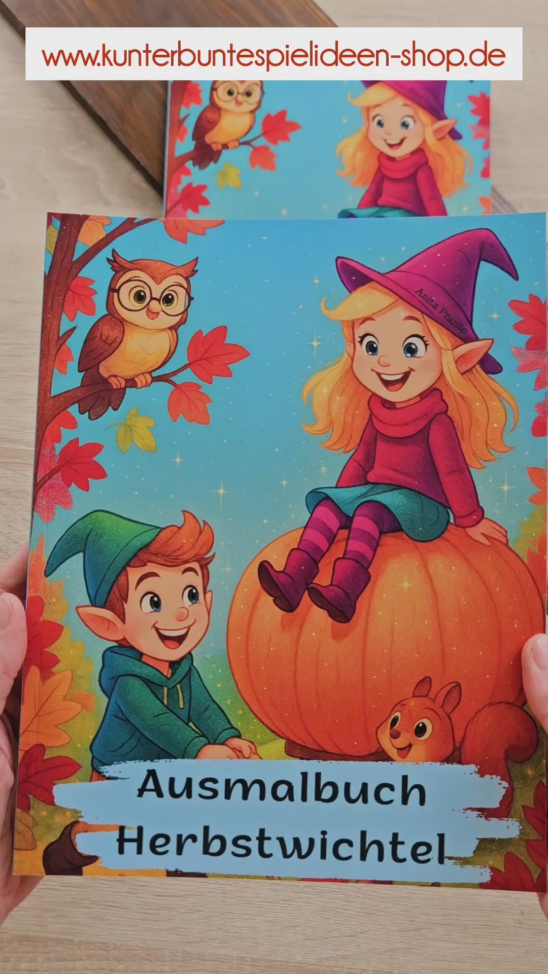 Wichtel Ausmalbuch Ausmalbilder für Herbstwichtel Was machen wichtel eigentlich im Herbst