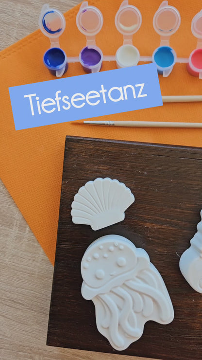 Malset „Meereszauber“ mit Meerestieren – Kreativset für Kinder zum Geburtstag, Kindertag, als Mitgebsel oder für den Kindertisch auf Hochzeiten